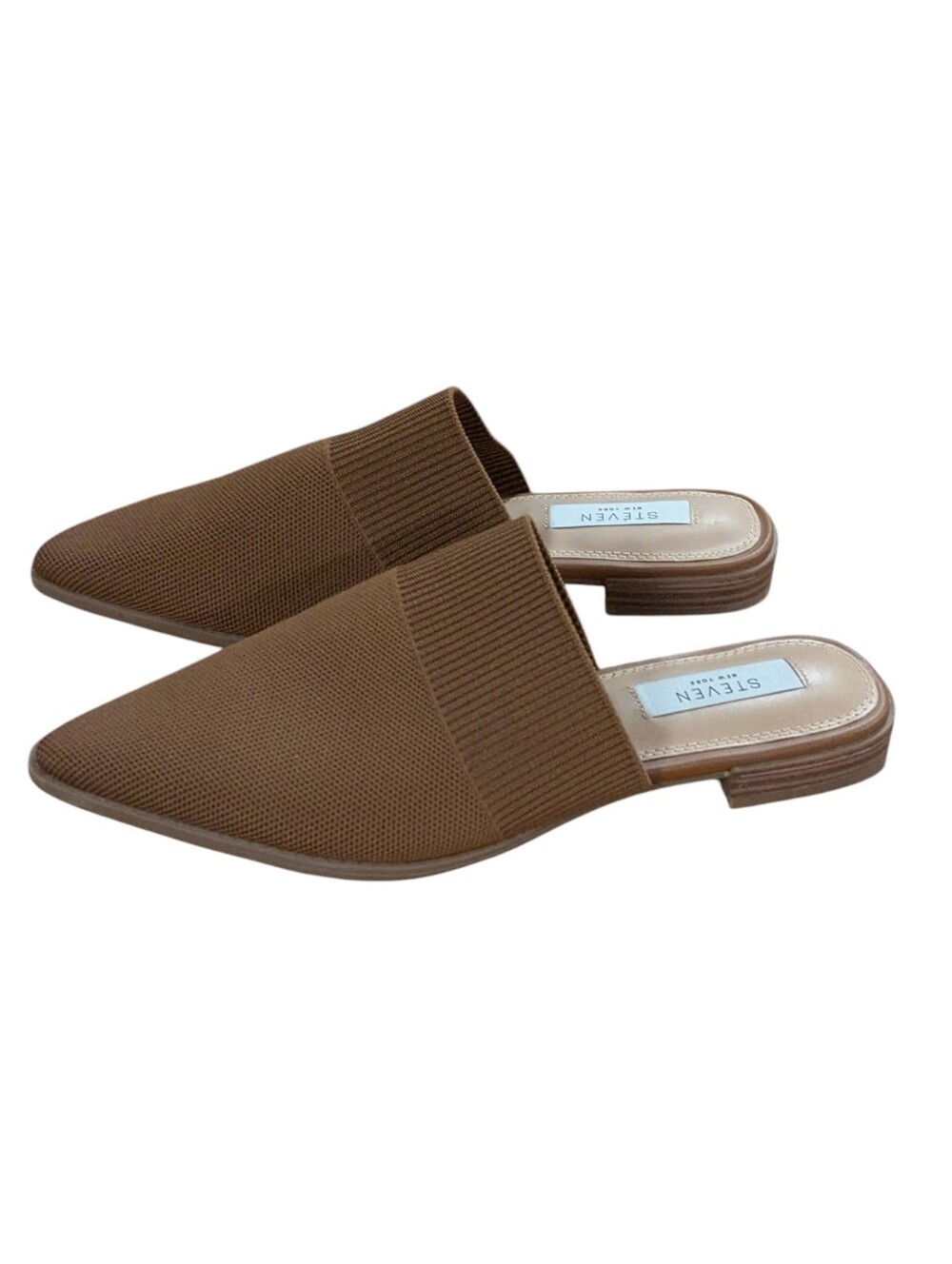 Steven New York Valdez Knit Mule Brown Size 7.5 - Picture 10 of 10